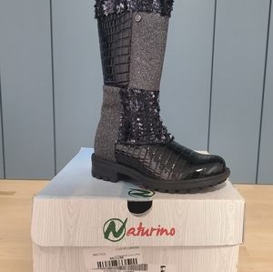 Naturino - New in Box Black Patent Leather Boots